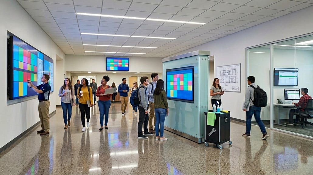 How Education & Campuses Use Digital Signage for Class Schedule Displays 2 effective digital signage implementation
