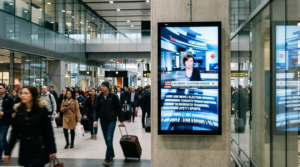 Using CBC on Digital Signage to Display Live Headlines 2 engage audience with news