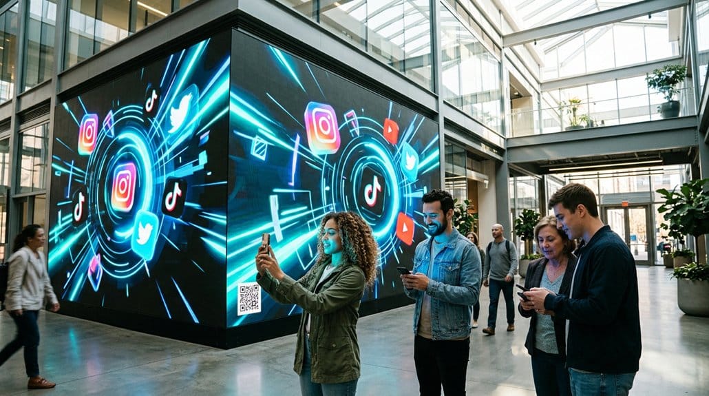 Ways Follow Us on Twitter / X Makes Digital Signage Content More Engaging 3 engage community through interaction