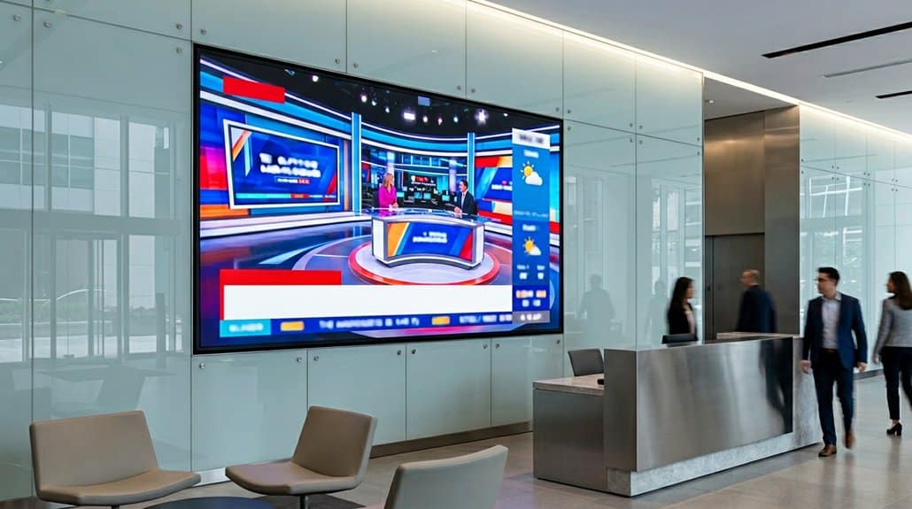 Benefits of Adding Live TV to Digital Signage Displays 1 engagement through dynamic content