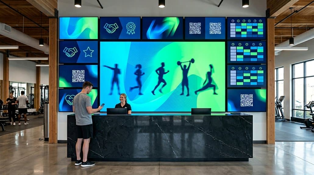 How Fitness & Gyms Use Digital Signage for Membership Promotions 1 engaging digital communication strategy