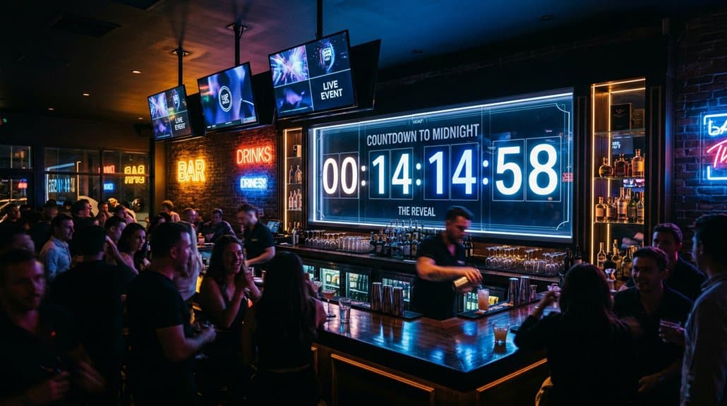 How Bars & Nightclubs Use Digital Signage for Event Countdown Displays 1 engaging digital signage benefits