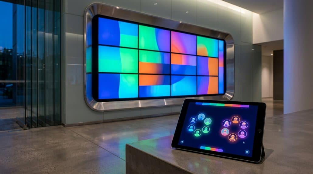 engaging digital signage content