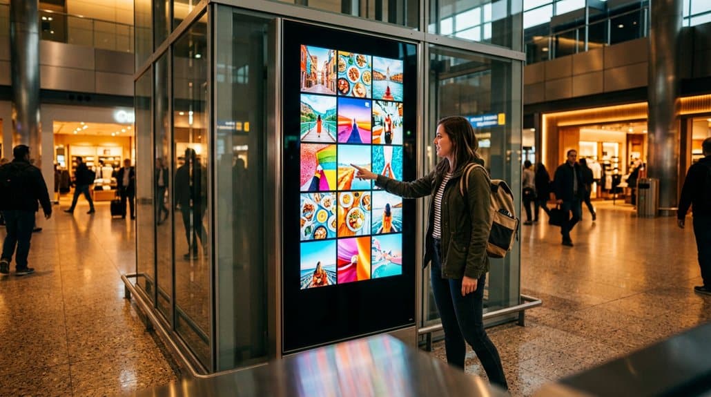 engaging digital signage content
