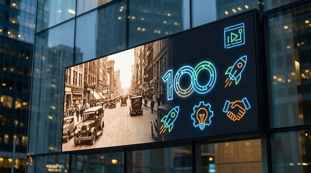 engaging historical digital displays
