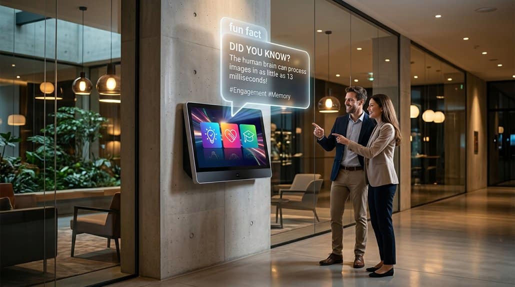 engaging interactive digital signage
