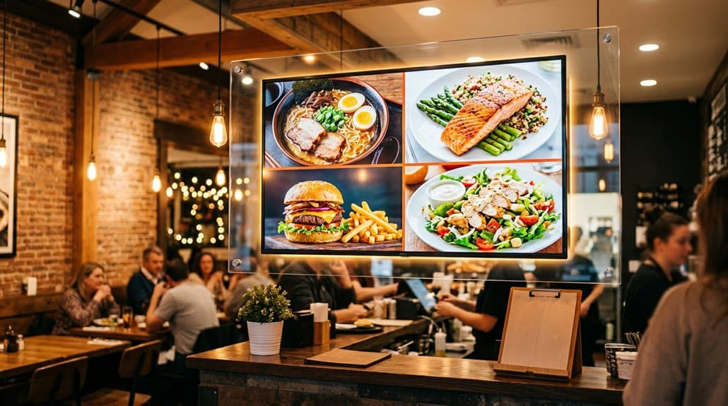 How Restaurants Use Digital Signage for Daily Specials Displays 2 engaging menu graphics design