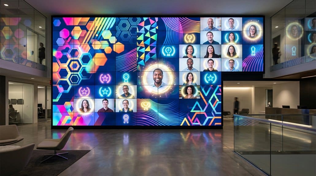 How Corporate Offices Use Digital Signage for Employee Recognition Displays 3 engaging multimedia employee recognition