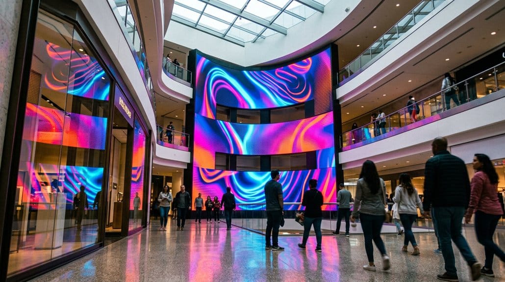 How Shopping Malls Use Digital Signage for Store Promotion Campaigns 1 engaging shoppers with dynamic displays