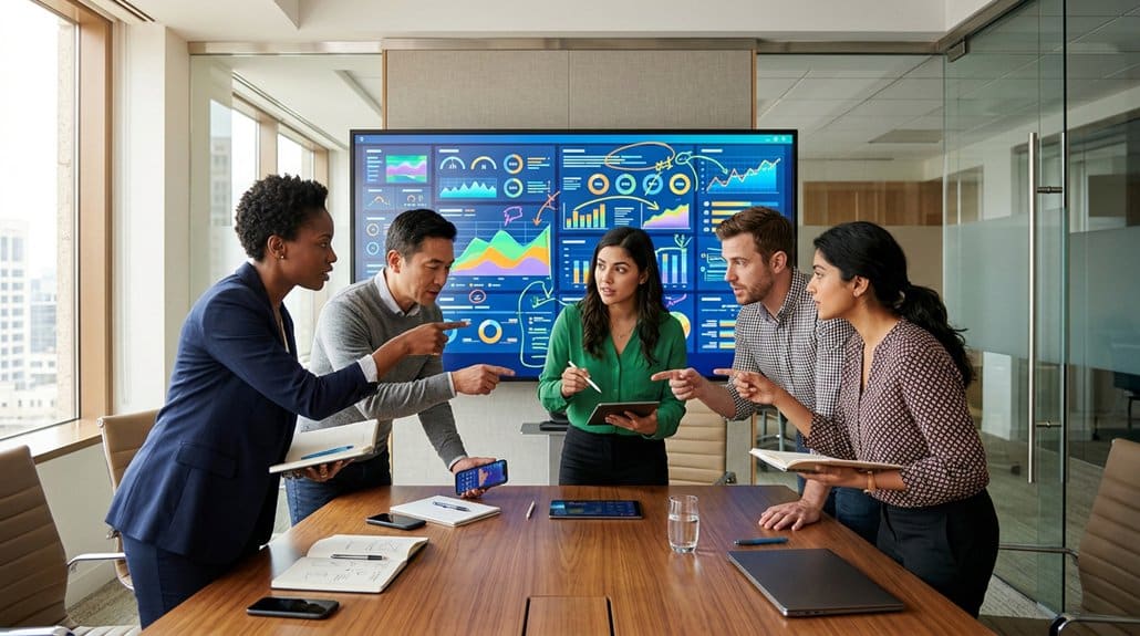 enhanced collaboration through signage
