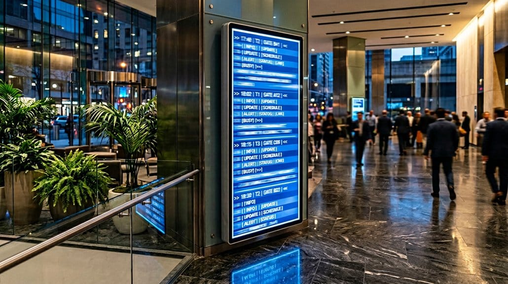 enhanced digital signage engagement