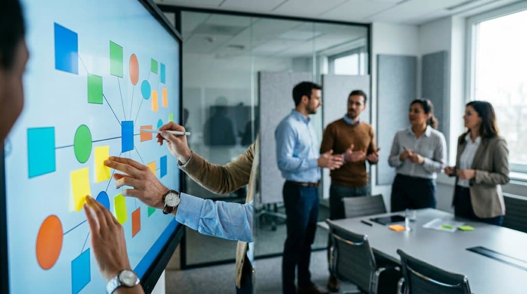 Ways Miro Keeps Teams Aligned on Digital Signage 1 enhanced team collaboration visuals