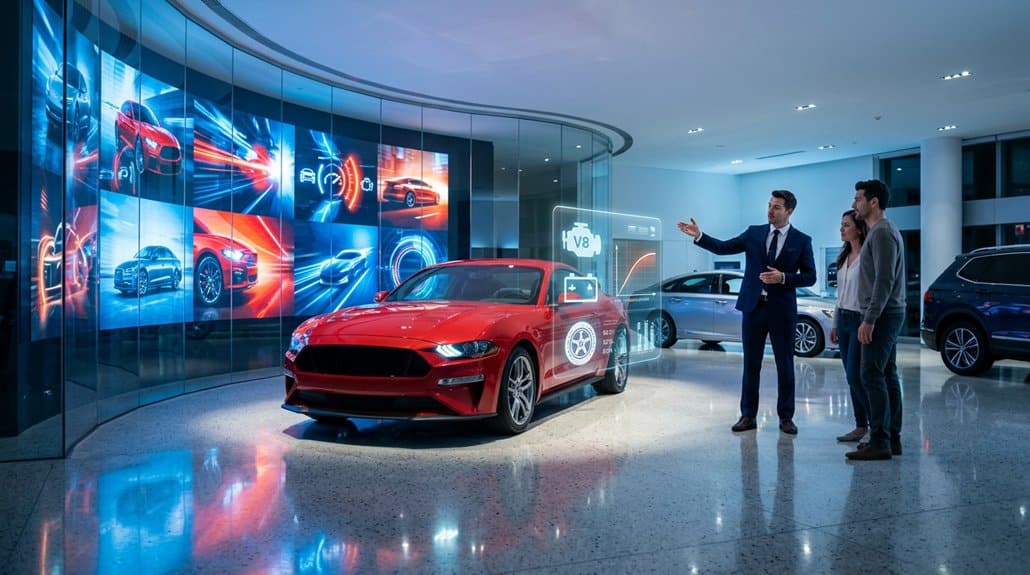 enhancing automotive showroom experience