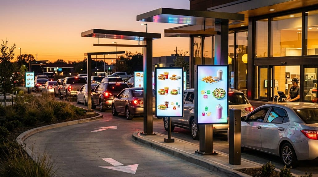 How Quick Service Restaurants (QSR) Use Digital Signage for Drive-Thru Menu Displays 3 enhancing drive thru customer experience