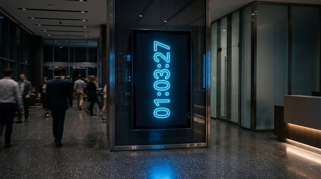 Ways Count Up Timer Makes Digital Signage Content More Engaging 1 enhancing engagement through timers