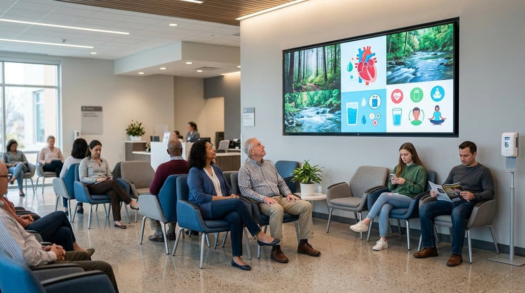 How Healthcare Use Digital Signage for Waiting Room Entertainment 1 enhancing patient comfort digitally