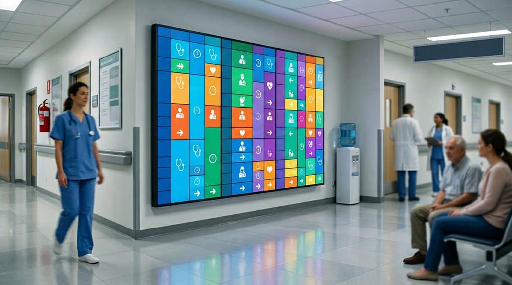 How Healthcare Use Digital Signage for Doctor Schedule Boards 2 enhancing patient engagement visually