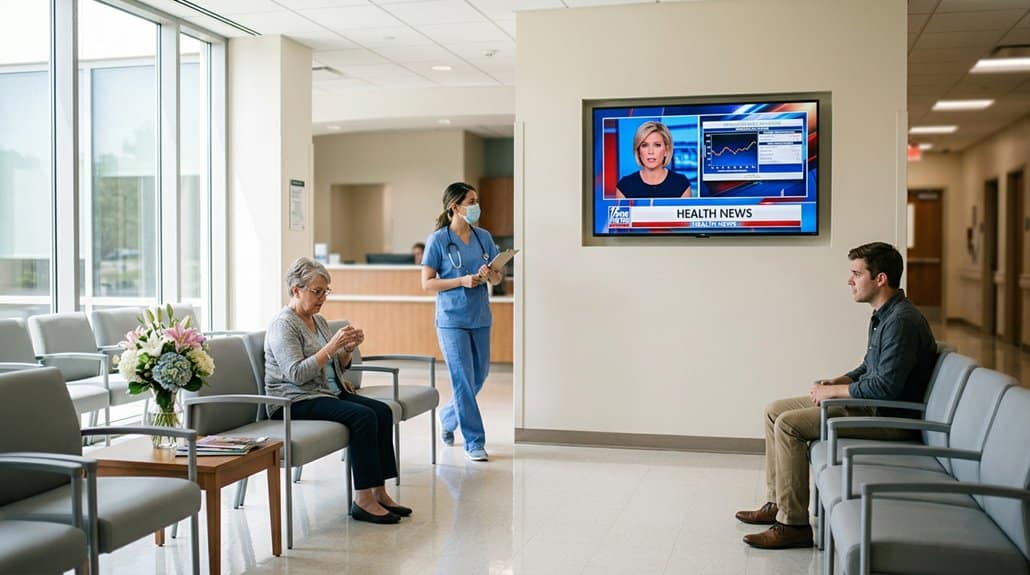 health education in waiting areas