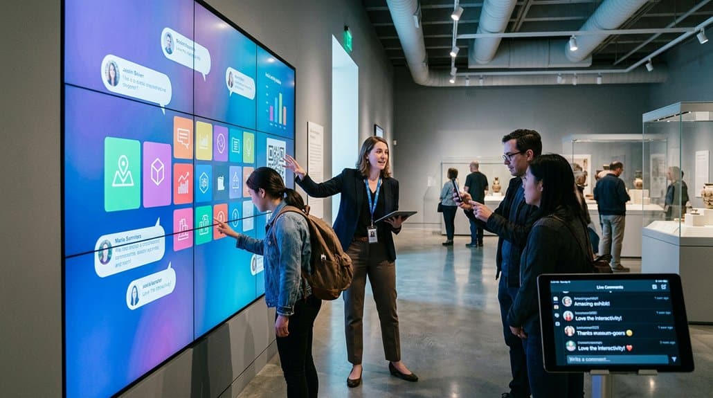 How Curator Makes Digital Signage More Social and Engaging 1 immersive digital museum experiences