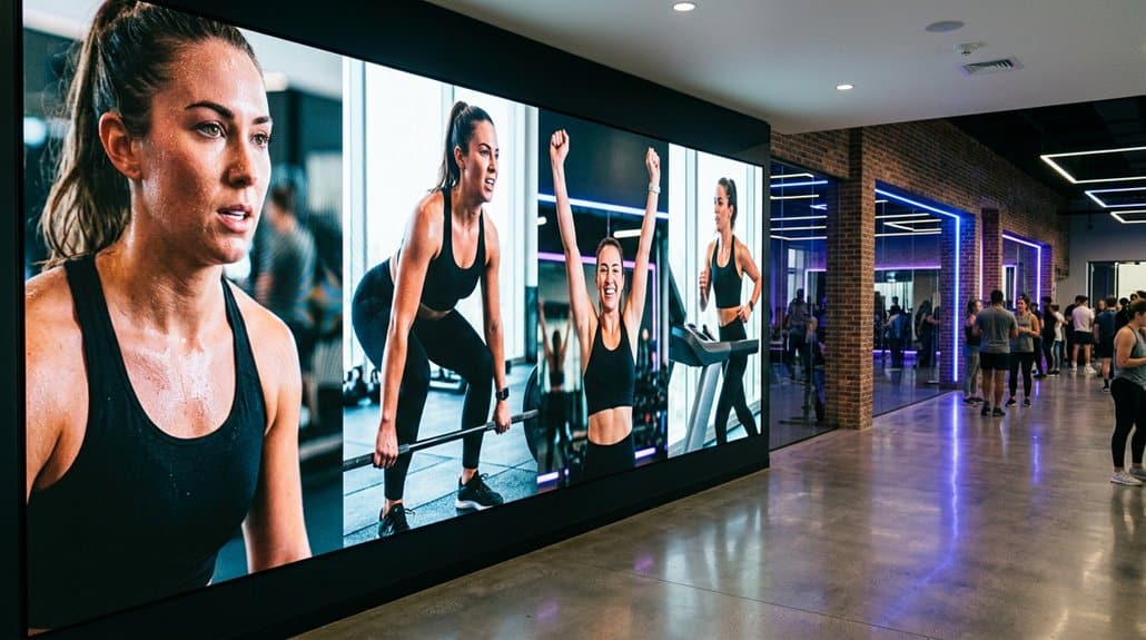 How Fitness & Gyms Use Digital Signage for Membership Promotions 2 inspiring member success stories