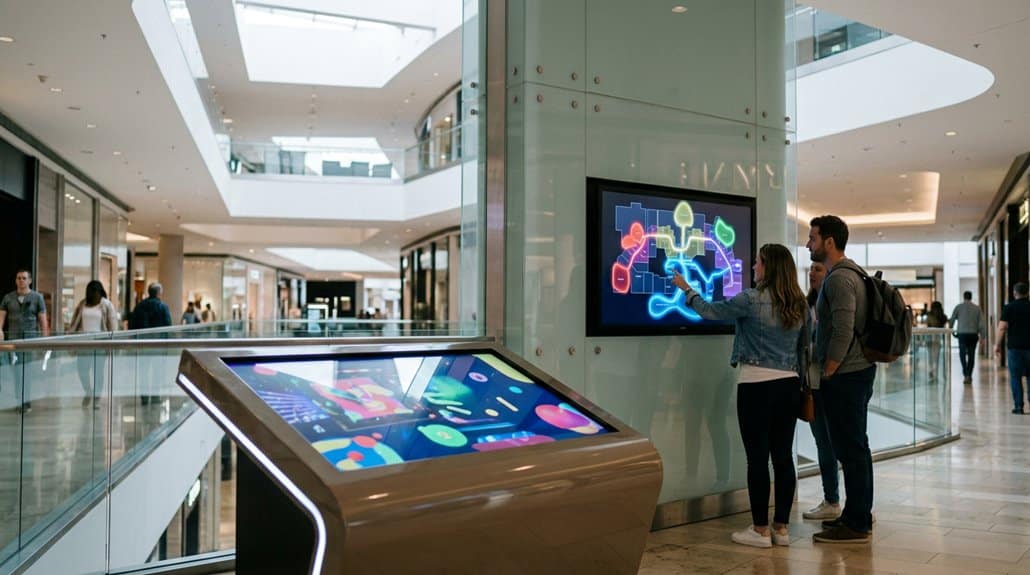 How Shopping Malls Use Digital Signage for Store Promotion Campaigns 3 interactive digital shopping maps