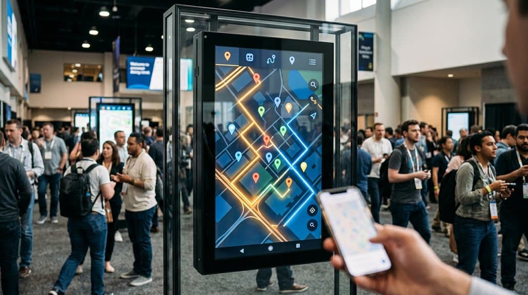 interactive local event mapping