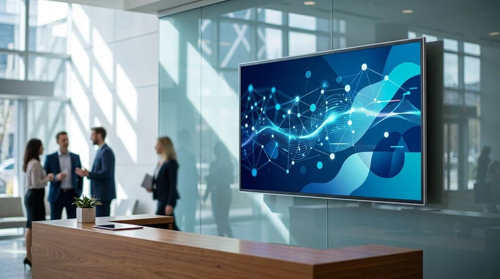 linkedin integrated digital signage