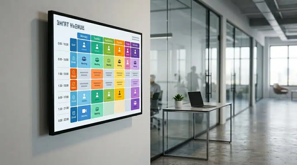 Using Shift Schedule on Digital Signage to Improve Internal Communication 2 maximize digital signage effectiveness