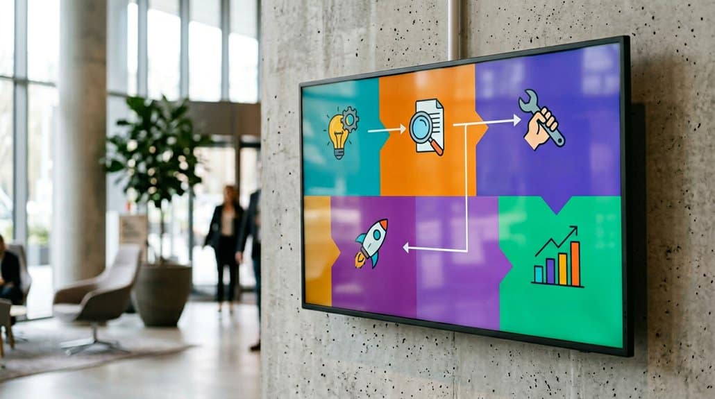 piktochart digital signage workflow