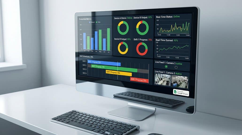 real time data display integration