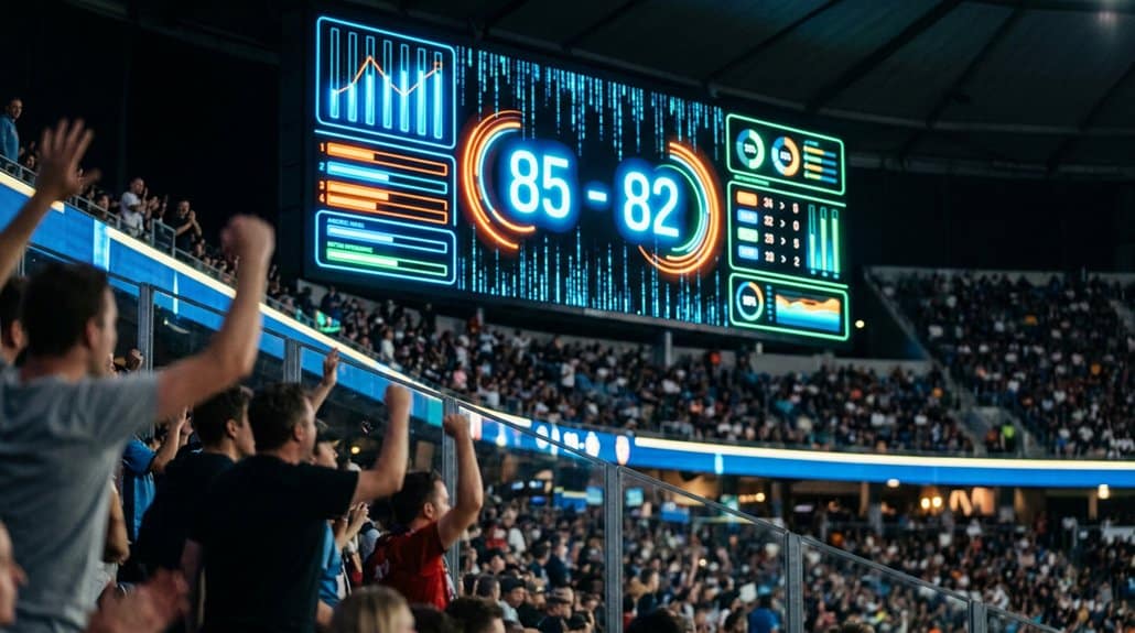 real time fan engagement experience