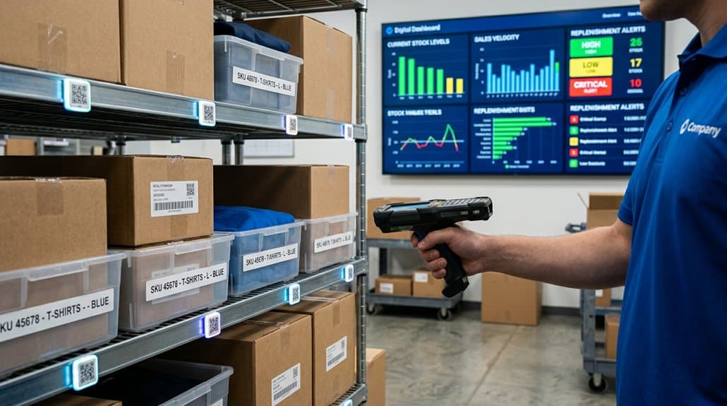 real time inventory monitoring efficiency