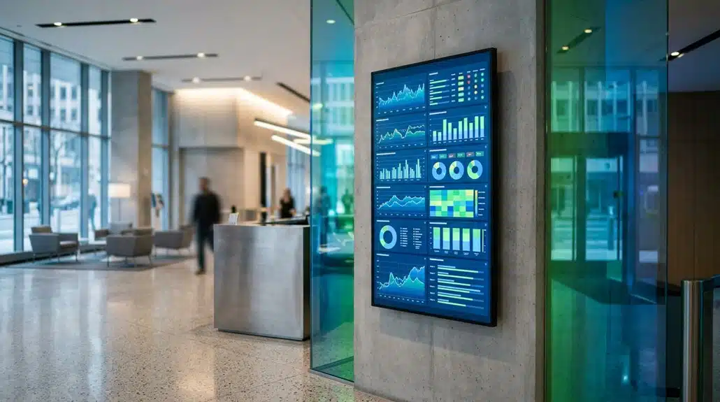 Using Build and Deploy Status on Digital Signage to Display Real-Time Metrics 3 real time metrics enhance performance