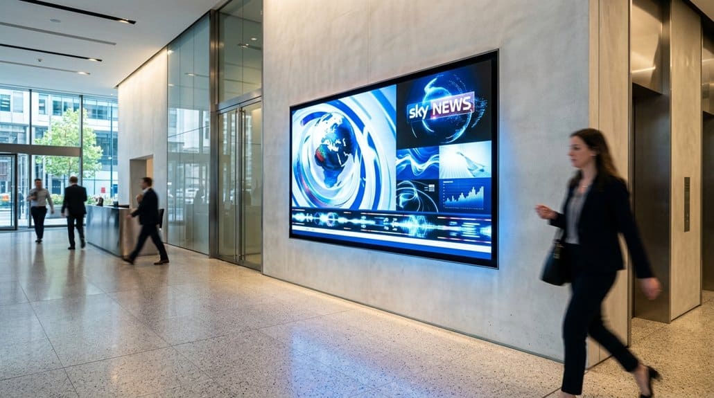 Benefits of Adding Sky News to Digital Signage Displays 3 real time news updates effortlessly