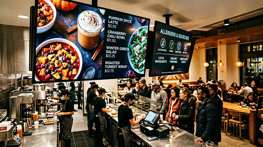 real time pricing and ingredients