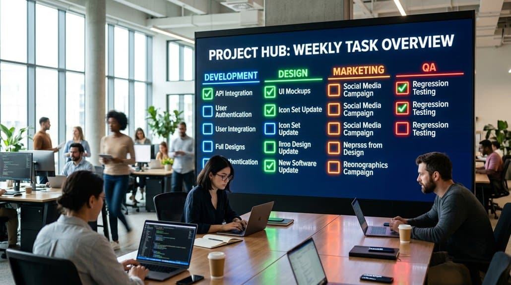 real time task visibility enhancement
