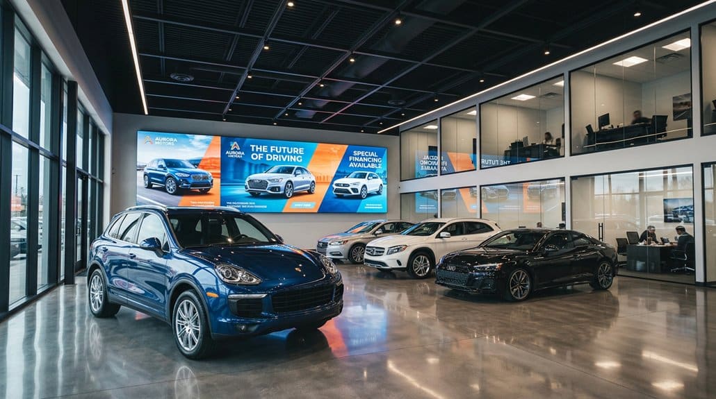 showroom promotion digital signage