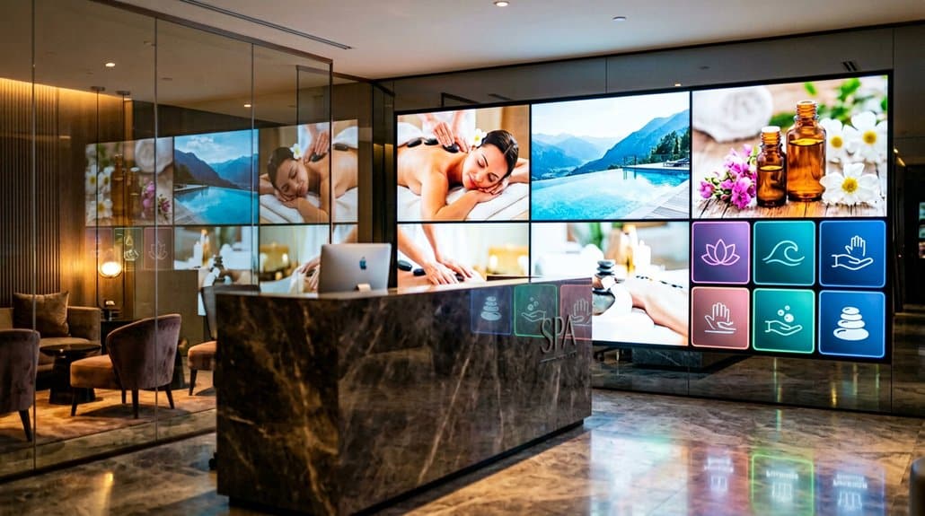 spa treatment digital promotions