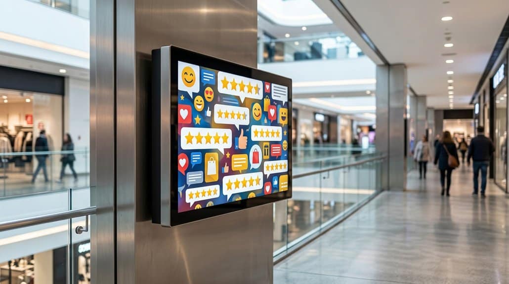 strategic digital signage placement