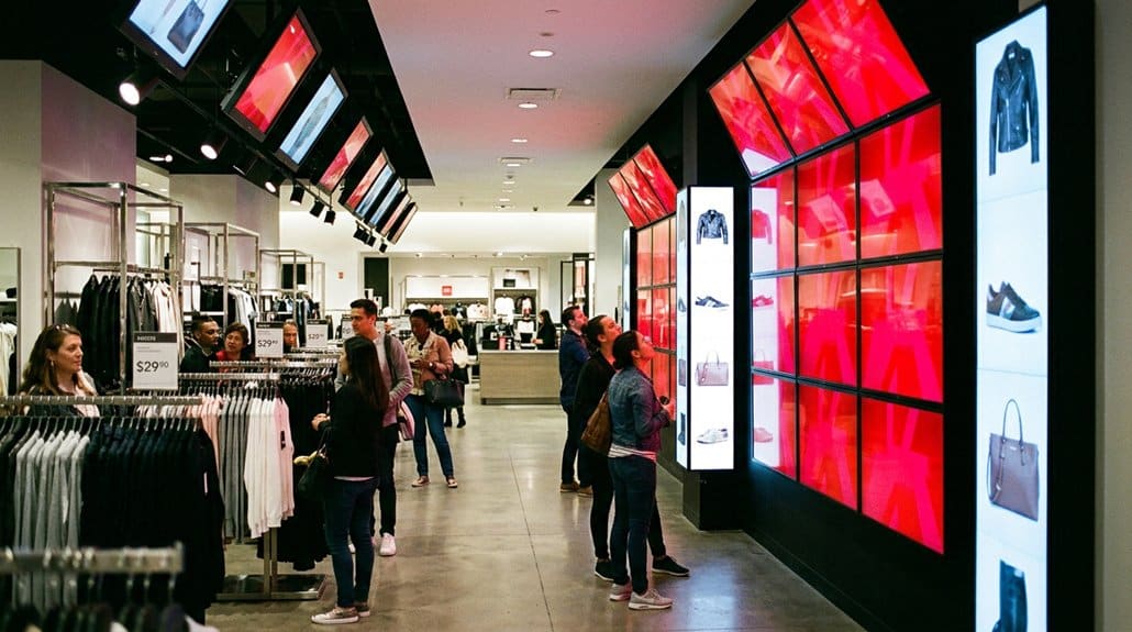 strategic digital signage placement
