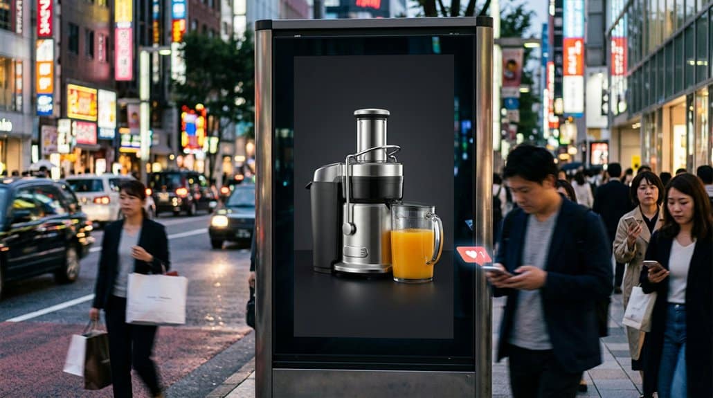 strategic digital signage placement