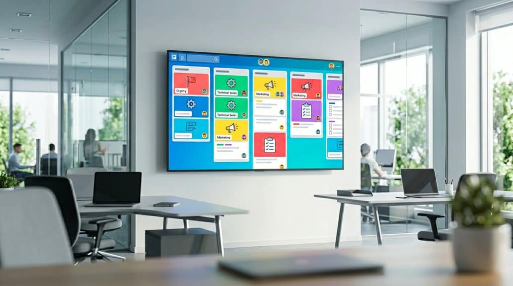 trello displays enhance collaboration