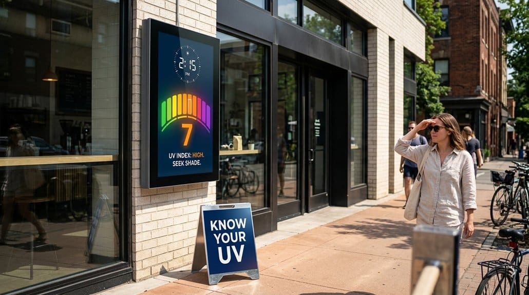 How UV Index Makes Digital Signage More Useful and Relevant 1 understanding uv index importance