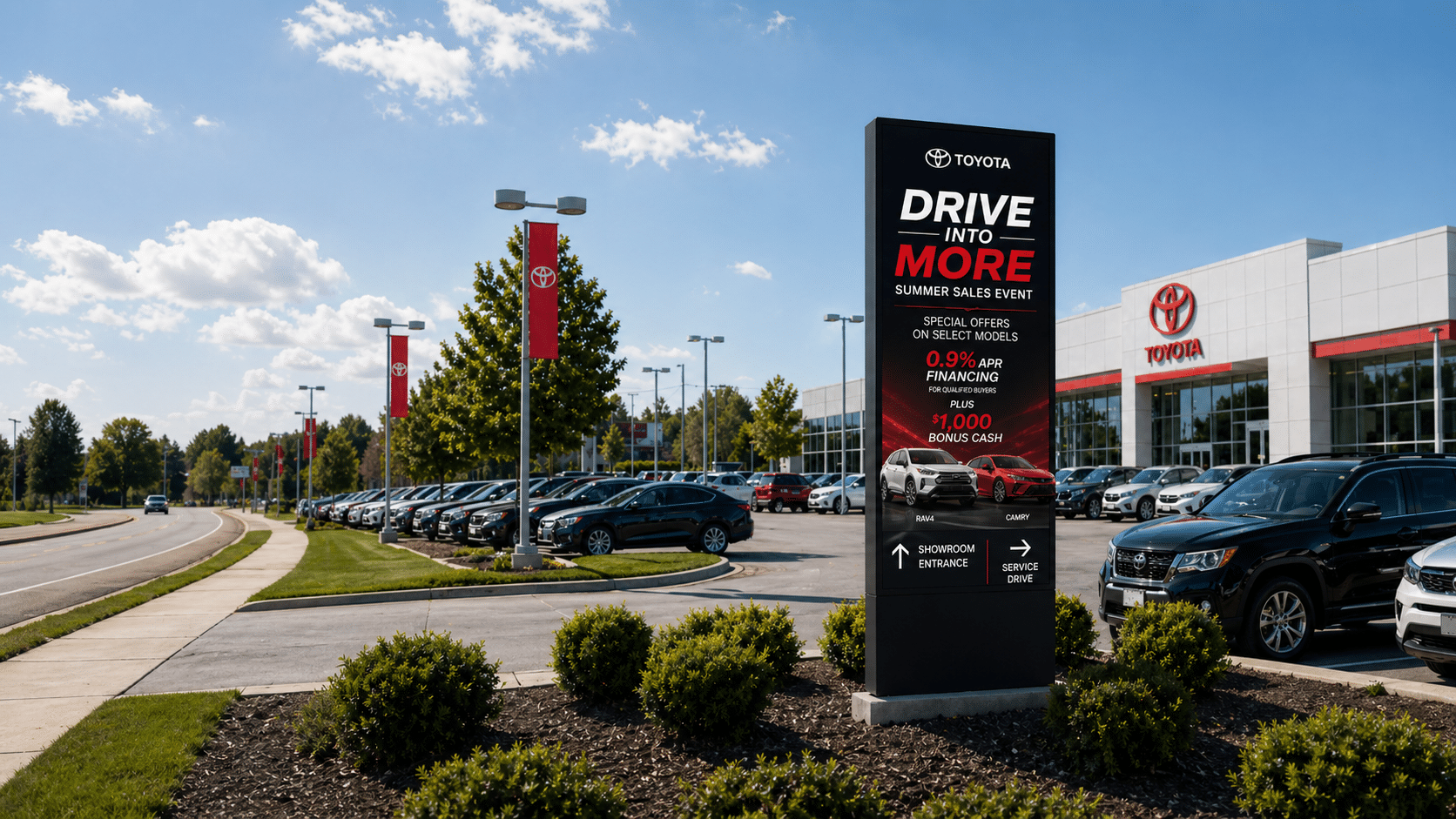 Modern automotive sales messaging that builds trust and drives action.